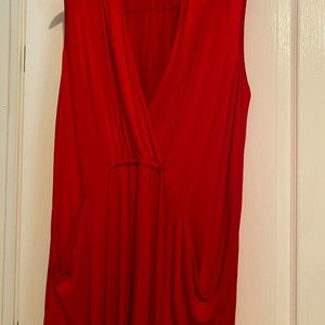 Kut sleeveless red dress
